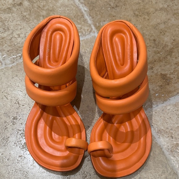 Jacquemus Shoes - Jacquemus Orange Women's Sandals